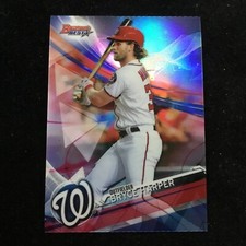 2017 Bowman's Best Refractor #31 Bryce Harper Washington Nationals