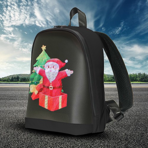 ~ LED Advertising Backpack APP Control Outdoor Pixel Screen Bag for Outdoor Trav - Picture 14 of 23