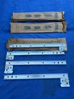 Knape & Vogt No. 1300 16" Drawer Slides Nylon Ball Bearing Three Sets NEW NOS