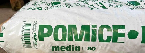 POMICE Media 6-14mm Sacco LT.50 INERTE Naturale Leggero DRENANTE E DECORATIVO - Foto 2 di 3