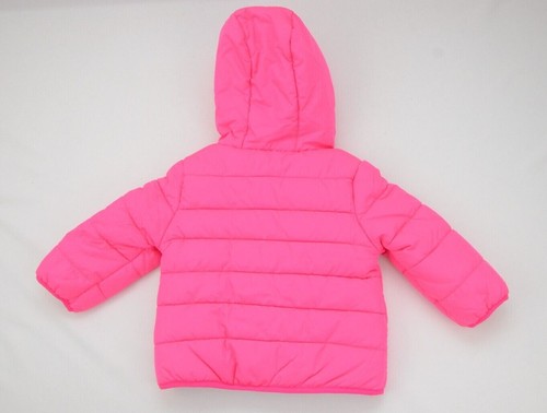 Carters Fleece Lined Puffer Jacket Girl's Size 18M-3T New with Tags C2175194-CT - Picture 2 of 2