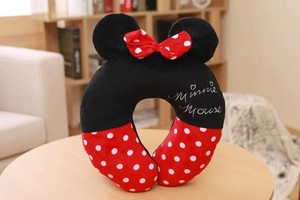 U-Shape-Neck-Pillow-Airplane-Travel-Pillows-Minions-Minnie-Mickey-Mouse-the-best