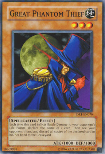 Great Phantom Thief Common Dark Revelations Vol. 1 Yugioh Card - Picture 1 of 1