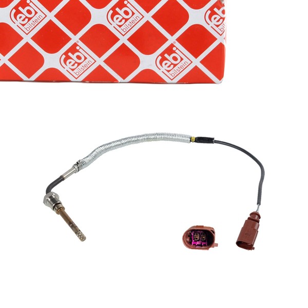 febi Abgastemperatursensor FüR Audi A6 C7 A7 4G 3.0 TDI Quattro 8K0906088C-image