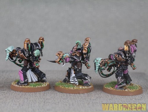 Warhammer 40K WDS painted EMPEROR'S CHILDREN Noise Marines z93 - Picture 5 of 9