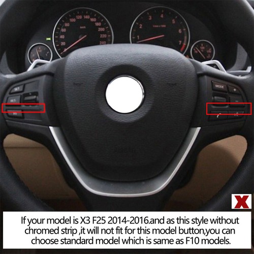 Botón perilla control crucero volante izquierdo bmw x3 x4 x5 f15 f25 2014-16 - Imagen 7 de 7