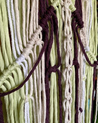Handmade Macrame Backdrop - Picture 3 of 8