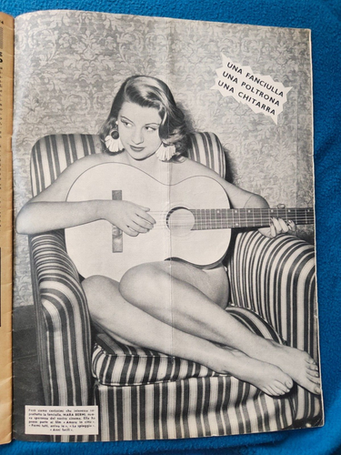 9 1950s magazines - actresses and models, mischievous: Seduction, Follie e Frou Frou - Picture 18 of 24