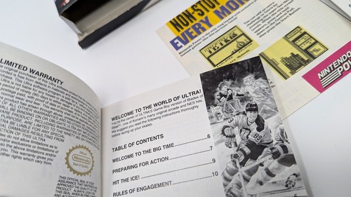 Blades of Steel (GB) Box + Manuals + Inserts (No Game) - Picture 12 of 13
