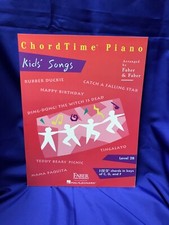 ChordTime Piano Kids' Songs by Faber and Faber Level 2B