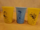 VINTAGE YELLOW & BLUE 50'S GERBER DRINKING CUP WITH NURSERY RHYMES — photo 2