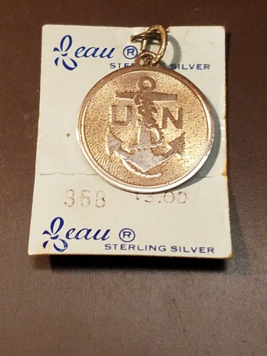 Vintage Beau Sterlingsilber US Navy Charm - Bild 2 von 3