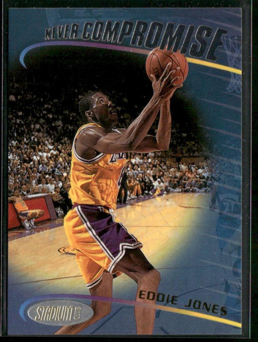 1998-99 Stadium Club #NC5 Eddie Jones Never Compromise