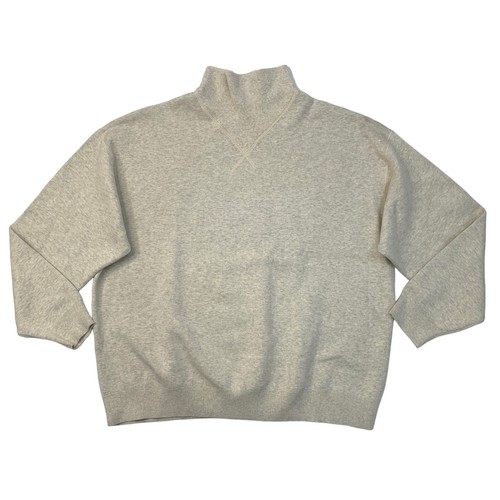 Banana Republic Pullover Herren XL Extra Large Eierschale Baumwolle Nylonmischung Attrappe Neu