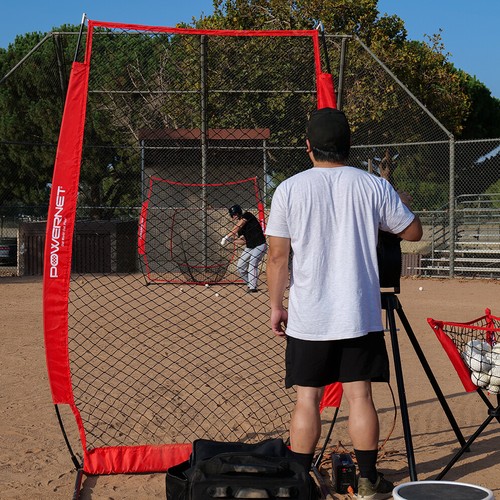 Powernet Portable Baseball Practice Net for Pitching and Hitting, (Royal Blue) - 第 7/11 張圖片