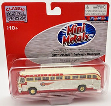 CMW. Mini Metals HO GMC PD4103- Trailways- Washington