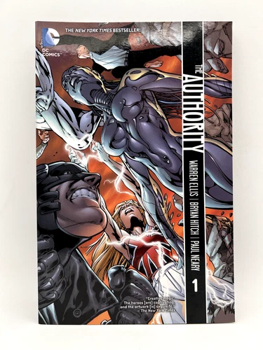 The Authority Volume 1 Warren Ellis Bryan Hitch Paul Neary 2014 TPB