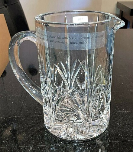 JARRA DE VIDRIO DE CORTE CRISTALINO WATERFORD MARQUIS ""BROOKSIDE"" 7" - NUEVA EN CAJA - Imagen 2 de 7