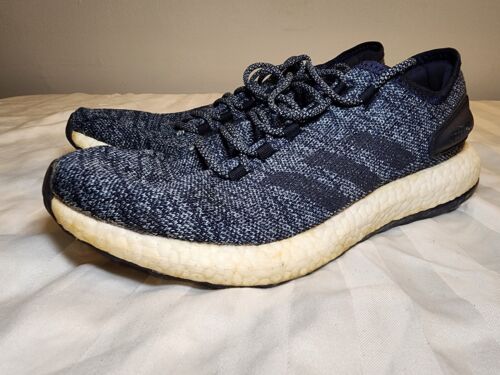 Adidas Pure Boost Blue Size 11.5 - Picture 3 of 12