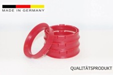4 Zentrierringe 66,45 x 57,1 mm für original Audi Räder VW SEAT SKODA MINI 66,5
