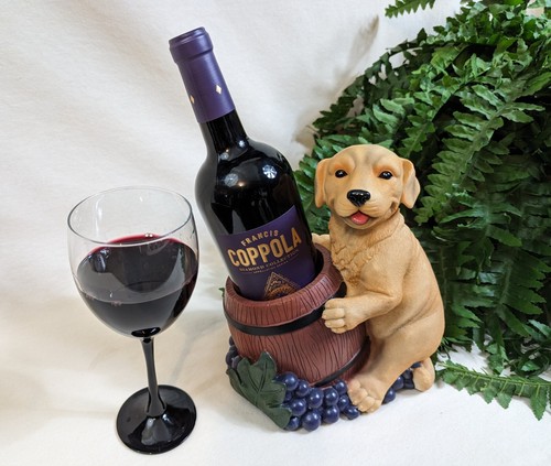 Adorable Dog Wine Bottle Holder, Black Labrador, Golden Retriever, and Dalmatian - Picture 16 of 60