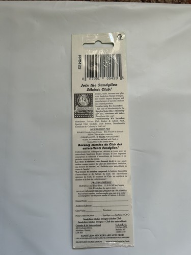 Sandylion Prismatic Bee Dragonfly Stickers New in Package - Picture 2 of 2