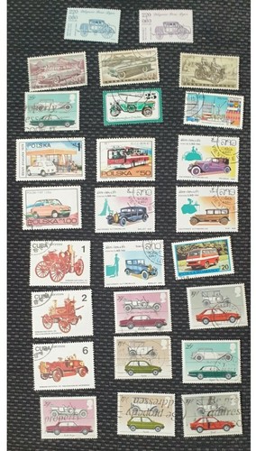 ** Bargain ** Stamps, Cars Buses Etc. MNH & MLH - Picture 4 of 4