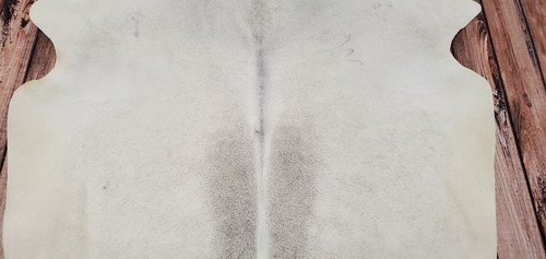 Extra Large Grey Cowhide Rug Brazilian Hair On Hide 7.6ft x 6ft - Picture 4 of 6