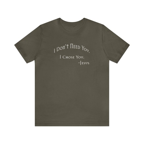 Bella & Canvas Short Sleeve Tee "I Chose You" wf - Picture 28 of 110
