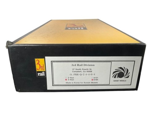 Sunset 3rd Rail Pennsylvania O Gauge Brass Q2 Steam Locomotive and Tender - Picture 22 of 23