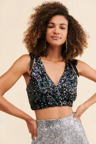 Big sequin best sale top