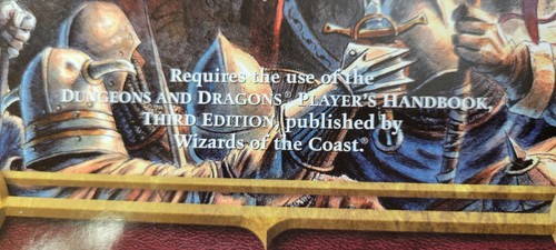 2002 Dungeons and Dragons D&D, WAR Book by AEG,  d20 System - Picture 3 of 3