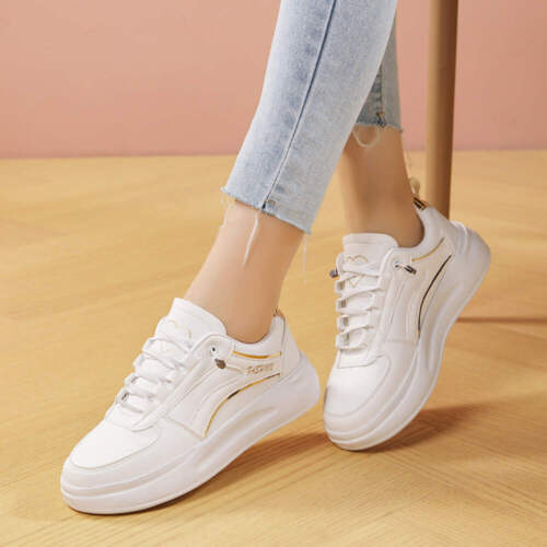 Women's Plus Size Platform Shoes Flat - Picture 13 of 23