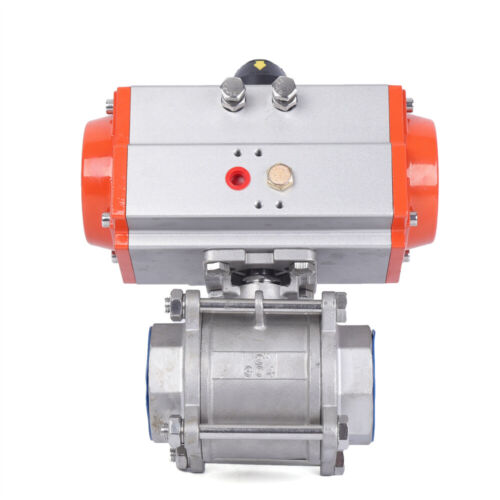 2" Pneumatic Air Actuated Single-Acting Actuator Ball Valve Dn50 Stainless Steel - Picture 5 of 14
