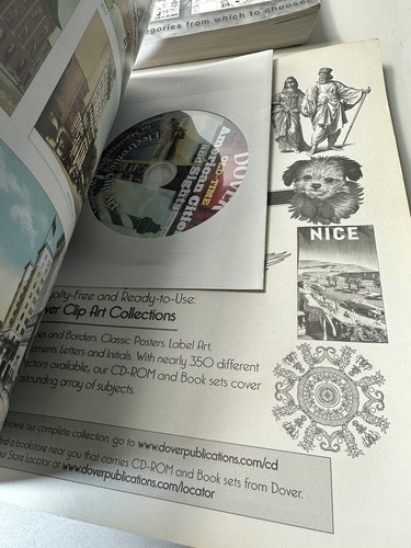 Vintage Clip Art Books And Cd Roms Graphic Design - Picture 3 of 9