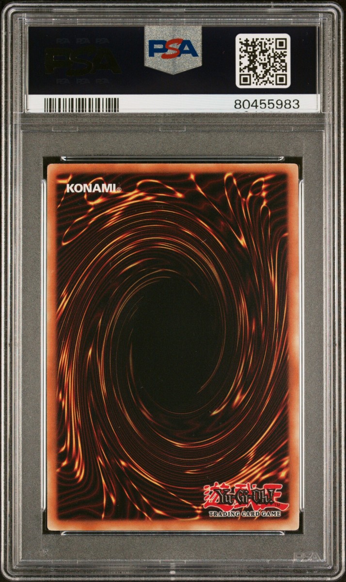 YUGIOH LD10-EN000 SALAMANGREAT SUNLIGHT WOLF GHOST RARE PSA 8 NM