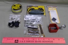 Job Lot of Misc. Gun Parts, Pellets, Weaver and More