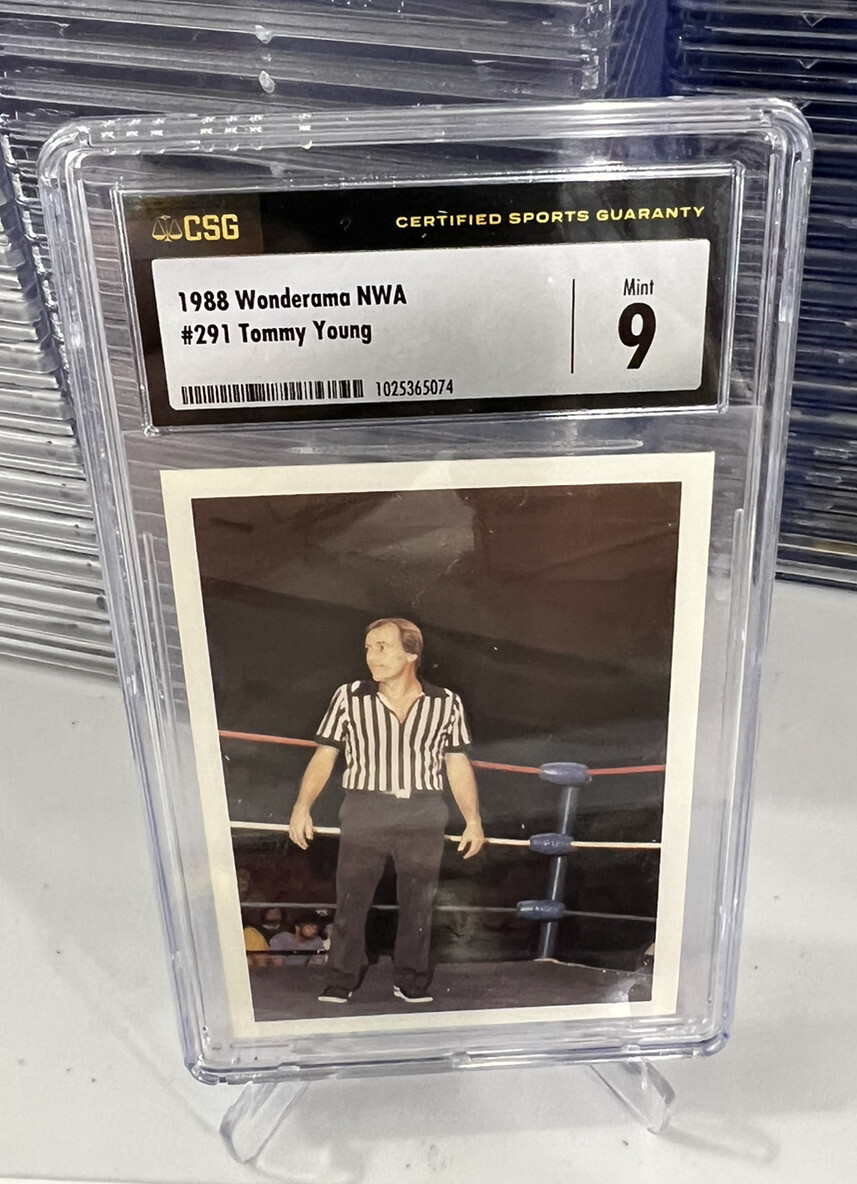 Tommy Young 1988 Wonderama Nwa #291 Rookie Csg 9 | eBay