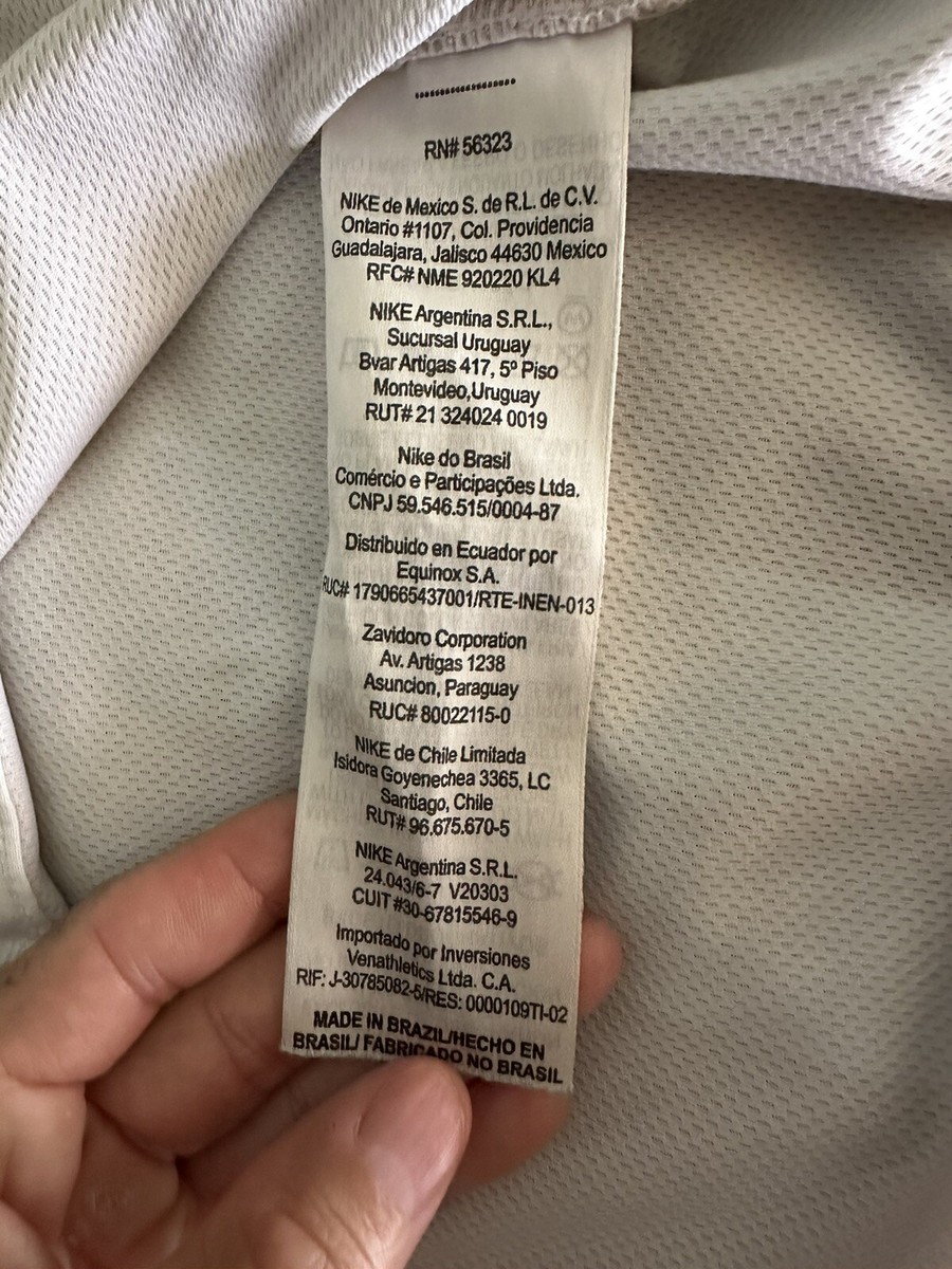 Vintage Nike Ronaldo #9 Corinthians Home 2010 Camisa Jersey