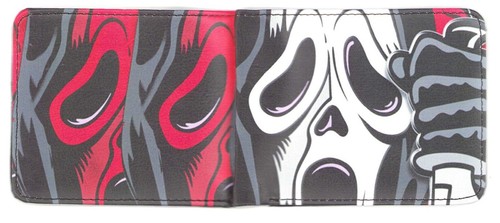 Scream Ghostface Print Bi-Fold Geldbörse NEU - Bild 2 von 3