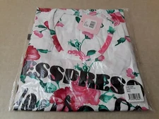 Women's Curvy Couture Espresso Yourself Floral Sleep Shirt Size Small