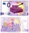 2023 France Zero Euro Tiger I Saumur Tank Panzer Museum Fantasy note