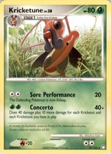 2007 Diamond & Pearl Mysterious Treasures #27 Kricketune NM