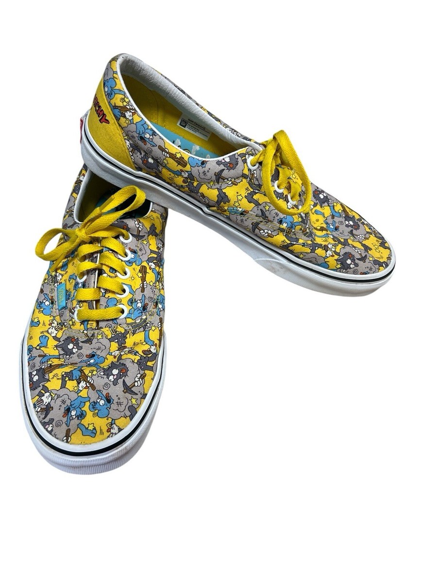 Simpsons Itchy Itchy And Scratchy Vans Shoes Men's Shoes Vans Era