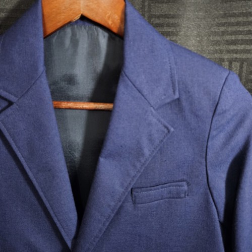 JACK TAR Boys Blazer Sport Coat Jacket Size 14 Navy Blue USA Washable Vintage - Picture 4 of 15