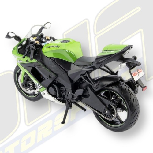 Kawasaki ZX10R 2008 2009 2010 Motorbike Bike Diecast Model Toy 1:12 Maisto - Picture 2 of 2