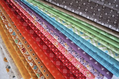Autumn 20 Fat Quarters Bundle by Lori Holt for Riley Blake, 5 yards total - Picture 2 of 3