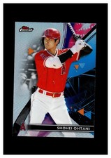 2021 Topps Finest Refractors #54 Shohei Ohtani Los Angeles Angels