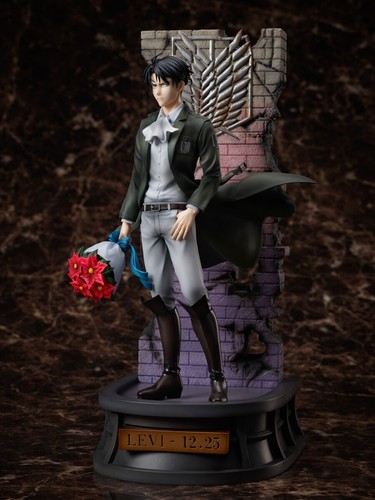 Anime Attack on Titan Levi·Ackerman 1/7 figura de PVC modelo estatua juguetes de colección - Imagen 6 de 9