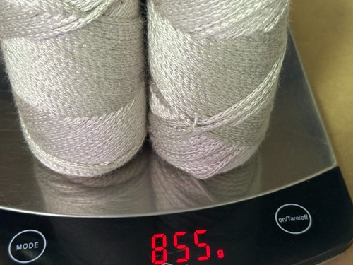 4 filati di macramè PP larghezza 2-3 mm 855 g - Foto 2 di 2